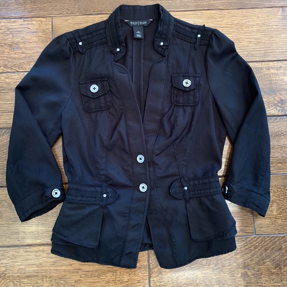 White House Black Market peplum jacket